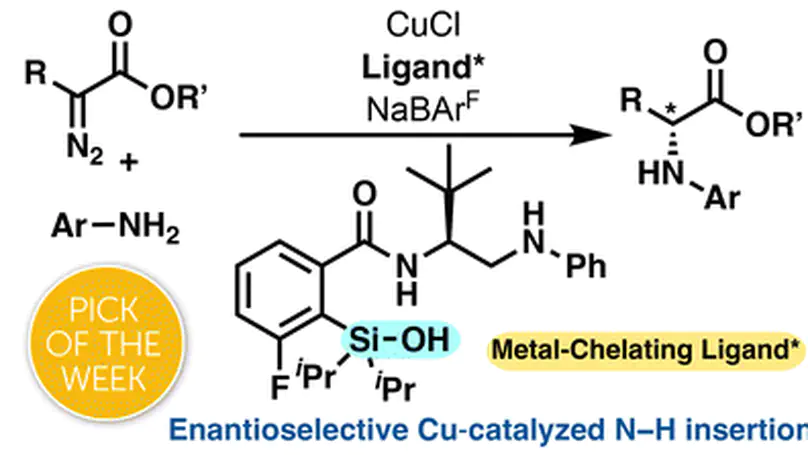 Multifunctional chiral silanol ligands for enantioselective catalysis